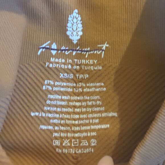 NWOT Free People Movement  Free Throw Crop Muscle Tank Top Active Top - xs/s - Picture 4 of 9